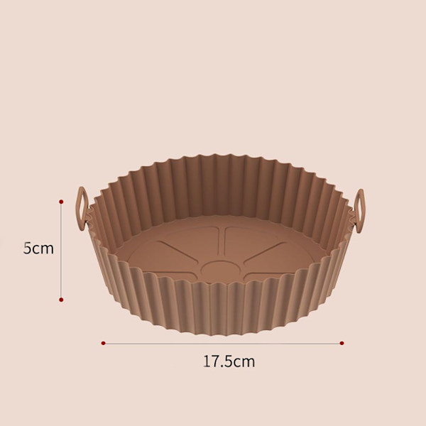 Silikongryta Till Air Fryer ROSA pink