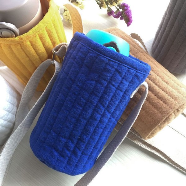 Vattenflaska Cover Cup Sleeve BLÅ blue