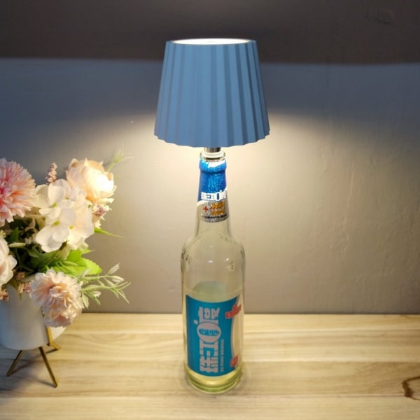 Pöytävalaisin Yövalo SININEN blue