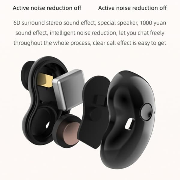 Hovedtelefoner Trådløst Headset SORT black