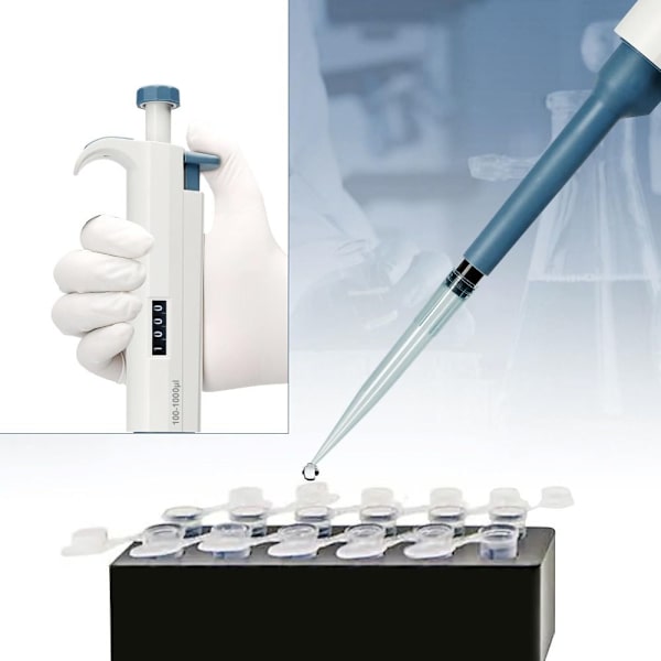 Pipetter med variabelt volum Enkanals pipettevolum mikro
