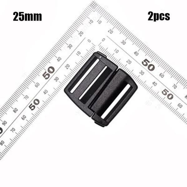 2 stk Webbing stropp spenne skyvefeste 5 5 5