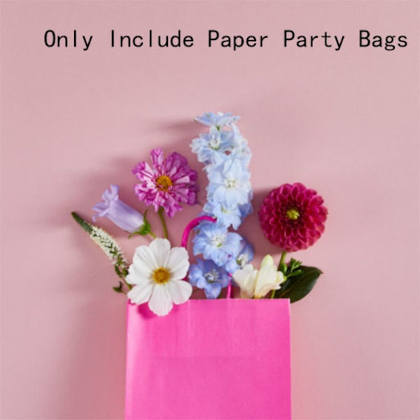 Paperiset juhlakassit Candy Bag VALKOINEN white