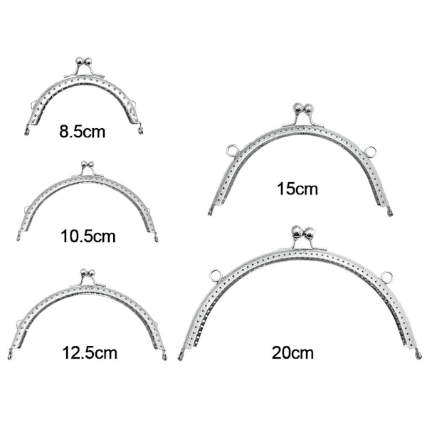 Handväska Ram Kysslås Handväska lås Ram 15CM 15cm