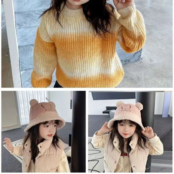 Fisherman Cap Bucket Hat PINK Pink