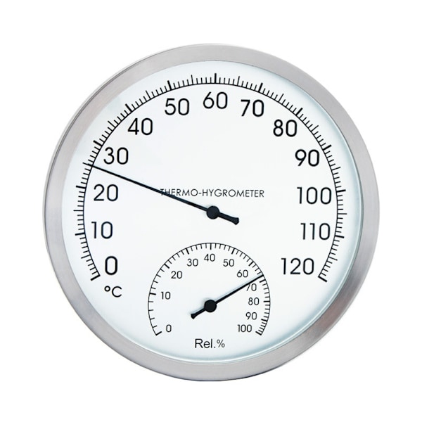Termometer Hygrometer Temperatur Luftfugtighed Tester Væghængt