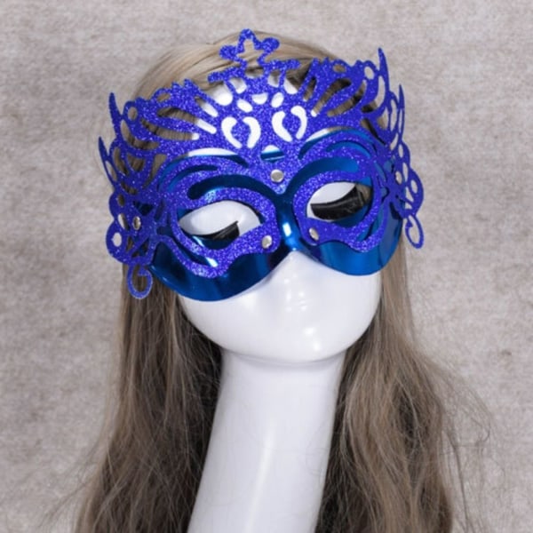 Party Mask Halloween Mask MØRKEBLÅ MØRKEBLÅ Dark Blue