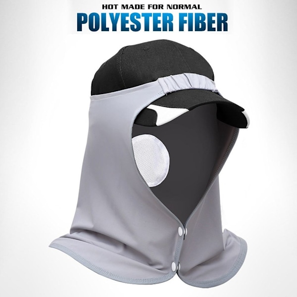 Golf Ice Scarf Solskydd Scarf GRÅ Gray