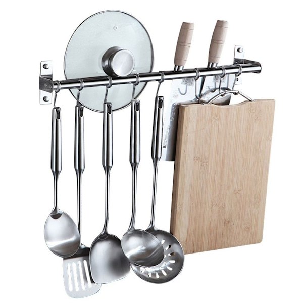 Veggmontert håndklestativ kroker 30CMDOUBLE POLE DOBBEL STANG 30cmDouble Pole