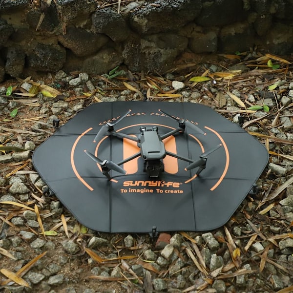 Drone Landing Pad Foldebart forklæde Takeoff og Landing Pad 80cm
