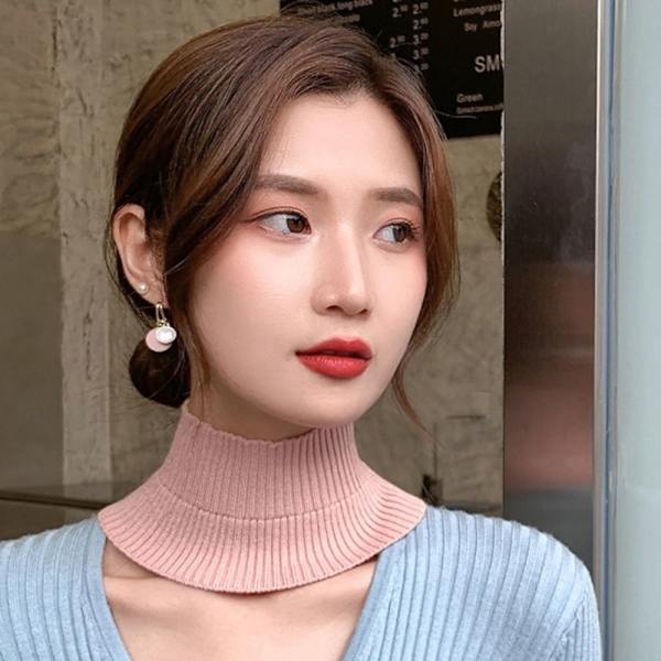 Fake Collar Winter Cashmere DARK GREY dark grey
