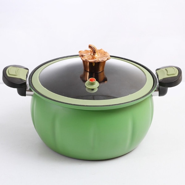 8L Græskar Micro Pressure Pot Non Stick Pan GRØN green