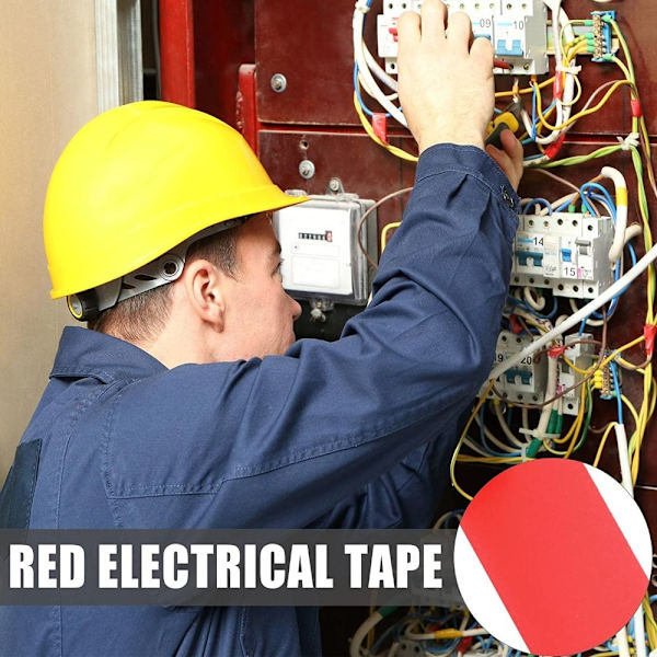 5 pakker Elektrisk Tape Isoleringstape Elektriker Wire Tape