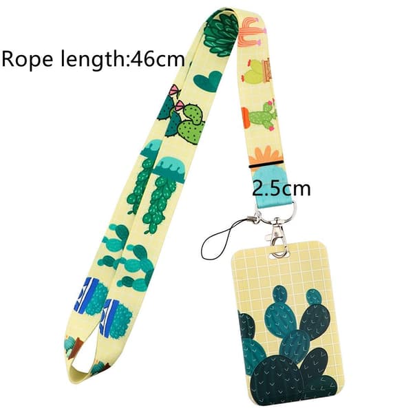 ID-brickahållare Lanyard Nyckelring