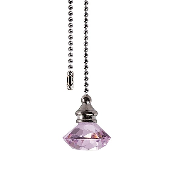 Crystal Style Pull Chain Crystal Style Pull Chain Snor Håndtag Pink