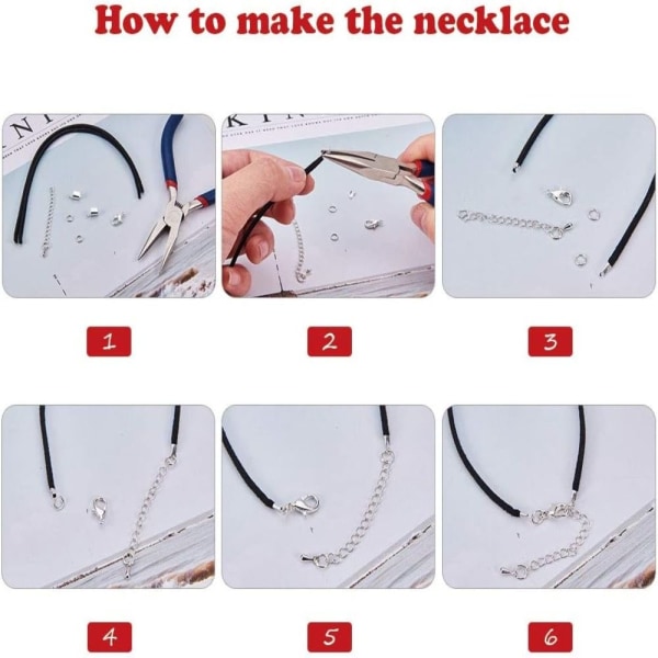 Lærsnor Fold Over Cord End Lærsnor