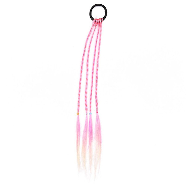 2kpl Peruukki Ponytail Peruukki Hiusletkut PINK GOLD PINK GOLD Pink Gold