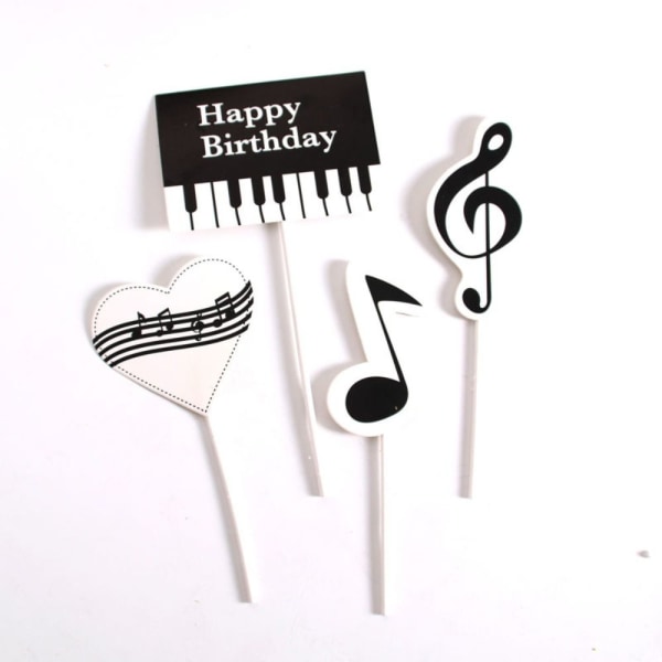 4/8 kpl Cake Topper Cupcake Toppers 3 3 3