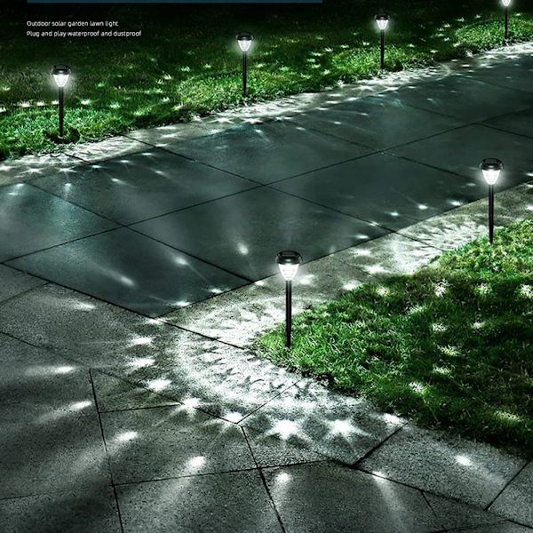 Solar Lamp Path Light WARM LIGHT LÄMPIMÄ VALO Warm Light