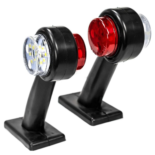 2 stk LED-sidemarkeringslys Parkeringskonturlampe Auto Bil