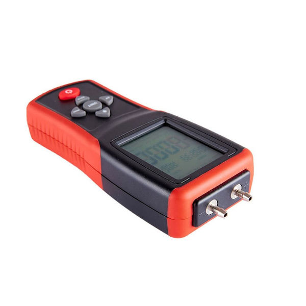 Professionel lufttryksmåler Digital Manometer HVAC Gas