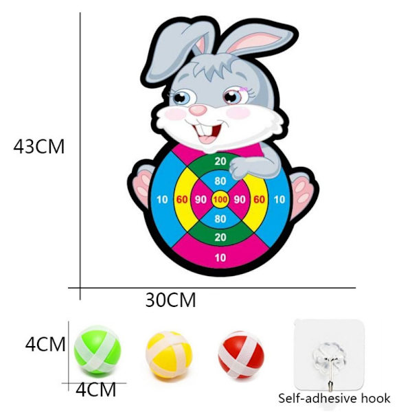 Animal Dart Board aritmetisk leketøy MONKEY MONKEY monkey
