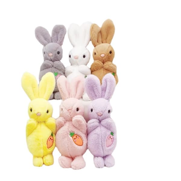 2kpl Little White Rabbit Pehmolelu PINK pink