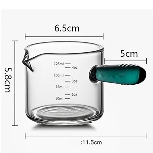 Espresso Mugg Måttkopp CLEAR 60ML clear 60ml