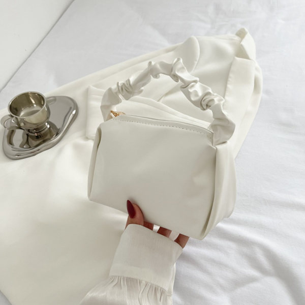 Mini Taske Firkantet Taske HVID White