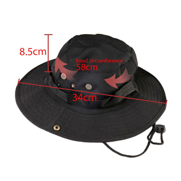 UV Solhat Bucket Hat SORT black