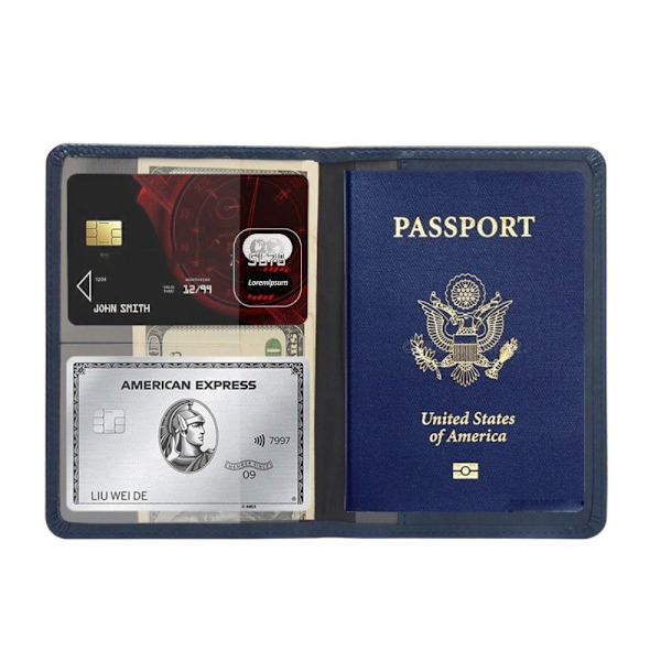 Passholder Passbag SORT black