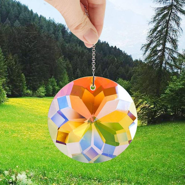 Sun Catcher Rainbow Prism Ball FÄRGRIK FÄRGRIK Colorful