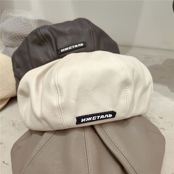 Retro Visors Hattu Kahdeksankulmainen Baretti COFFEE coffee