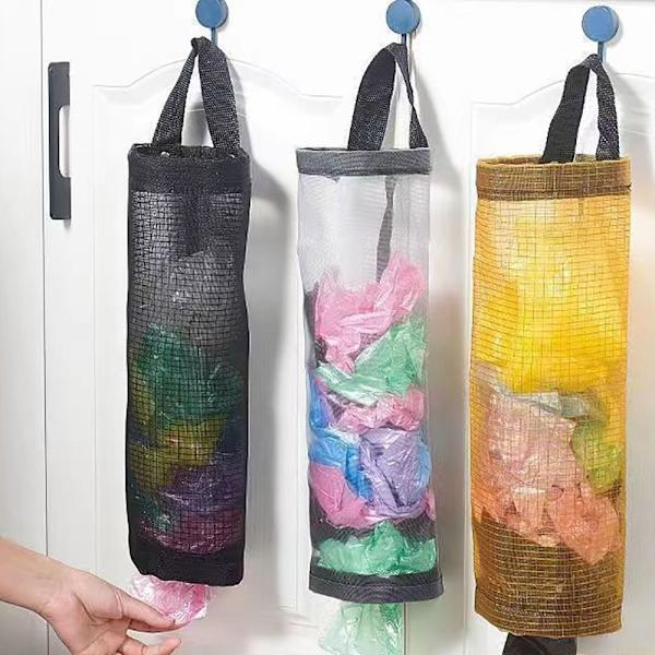 Diverse Oppbevaringspose Søppelsekker Dispenser GRÅ GREY