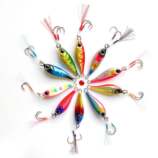 Fiske Jig Lure Artificiella lockar 8 8 8