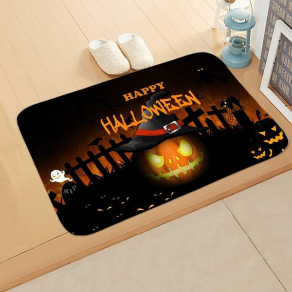 Halloween dørmatte gresskar dørmatte STYLE 7 STIL 7 Style 7