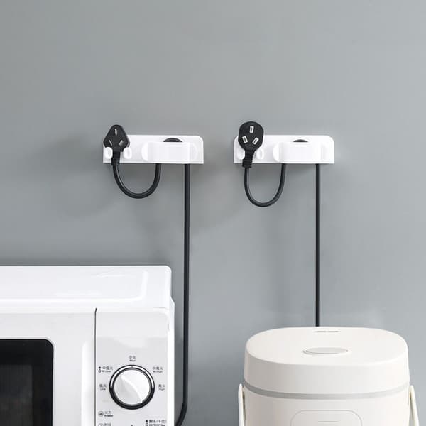 3st Cable Organizer Clip Bobbin Winder GRÅ Grey