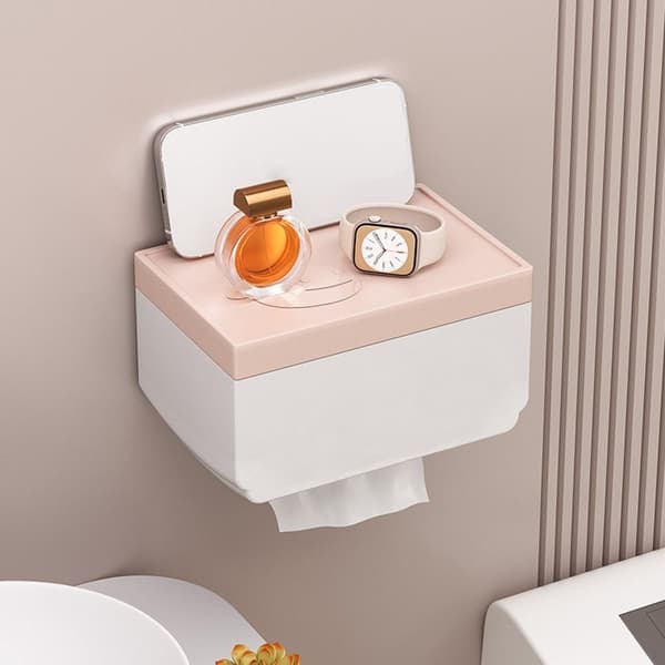 Toalettpapirholder Tissue Box GRÅ Grey