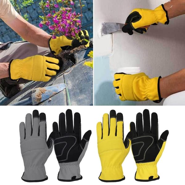 Arbejdshandsker Touch Screen Handsker GRÅ M M Grey M-M