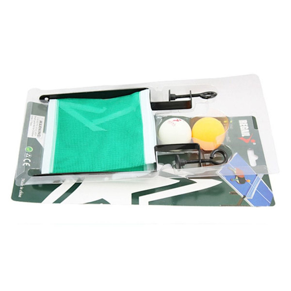 Bordtennis Net Ping Pong Mesh Med 2 Bolde