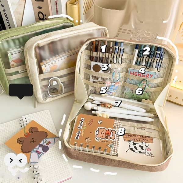 Organizer för pappersvaror Beige