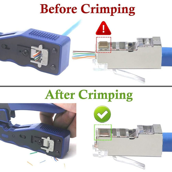 Tang Crimp Tool RJ45 Pass Through