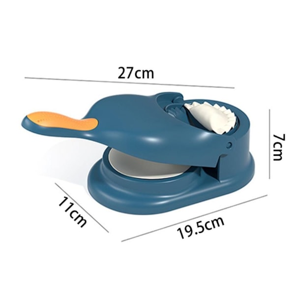 Dumpling Form Pressning Dumpling Skin Tool BLÅ Blue