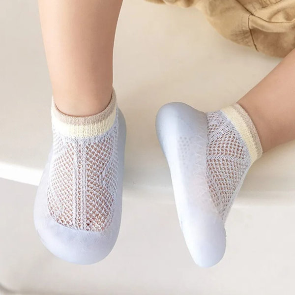 Baby ensimmäiset kengät vastasyntyneiden toddler kengät SININEN 22 Blue 22