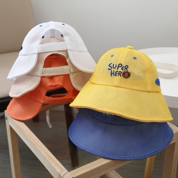 Fiskare Kepsar Utflyktsmössa GUL Yellow