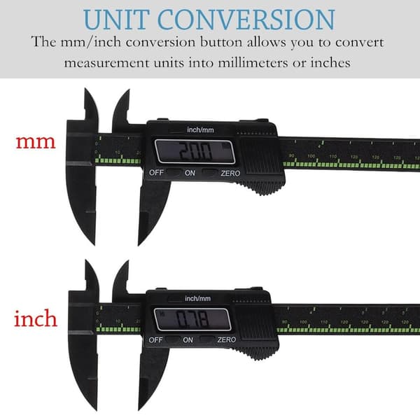 Digital Caliper Caliper Måleverktøy Calipere