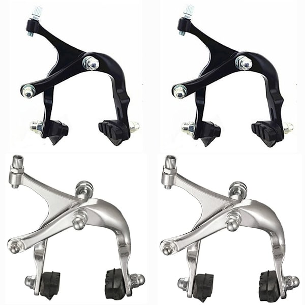 Cykel Skivbroms V-form SVART FRAMFRAM black front-front