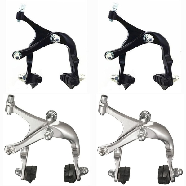 Cykel Skivebremse V-form SORT FRONT FRONT black front-front