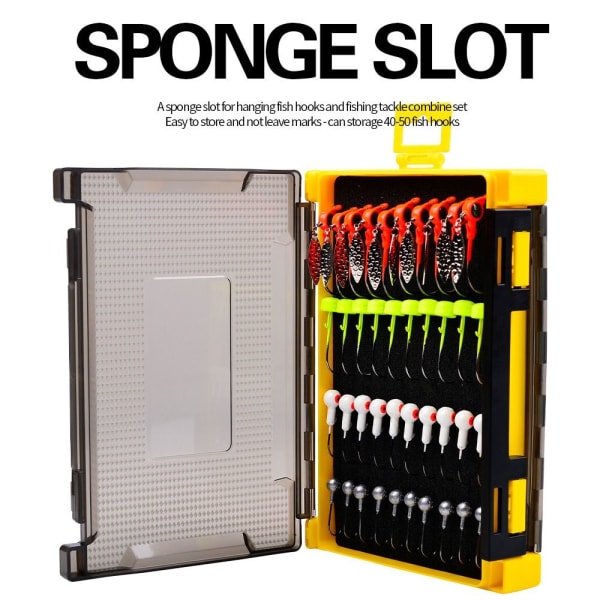 Fiskegrej Box Fiskeværktøj Organizer Boxes RØD Red 17.3x10.3x4cm