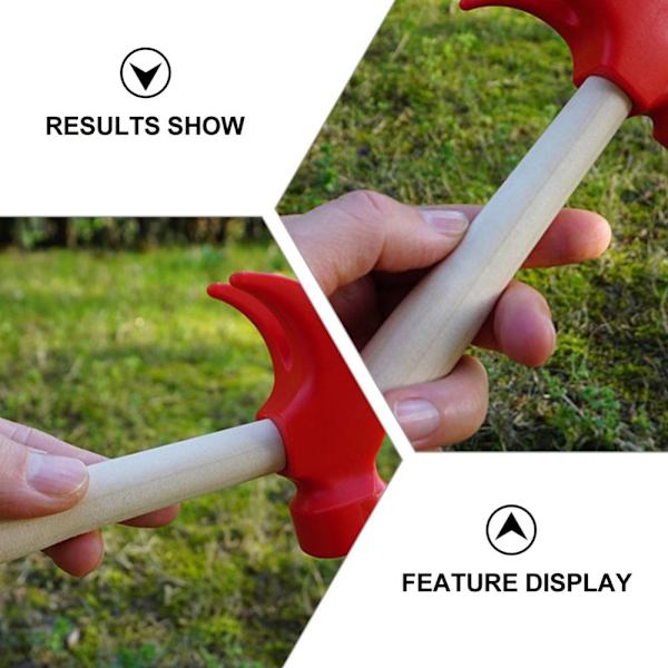 Barn Hammer Claw Hammer Toy RÖD Red